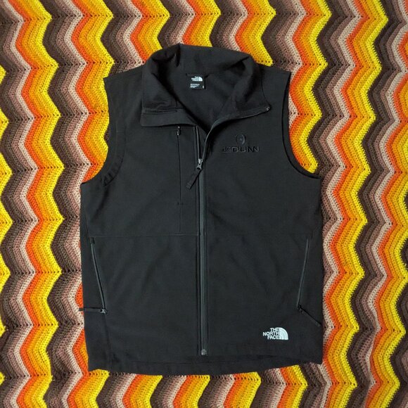 M The North Face Apex Bionic Softshell Vest Black Full Zip Outdoor h155 - Picture 1 of 7